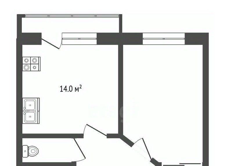 квартира г Сургут ул Маяковского 10 20А фото 2