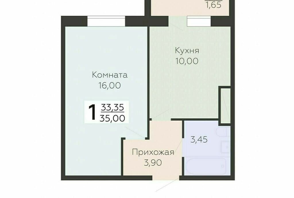 квартира г Всеволожск Южный ЖК Радужный Улица Дыбенко фото 1