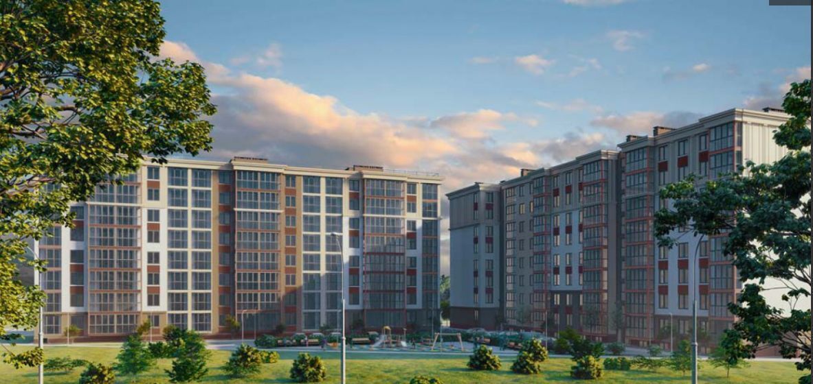 квартира г Калининград р-н Московский ЖК Гринвуд ул. Толстикова, д. 36, корп. 2 фото 3