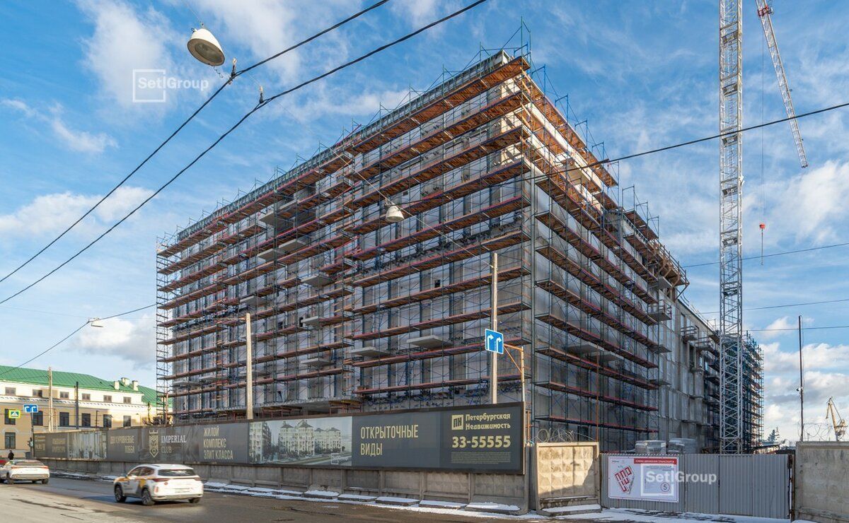 квартира г Санкт-Петербург ул Масляный канал 1/1 ЖК Imperial Club Горный институт фото 21