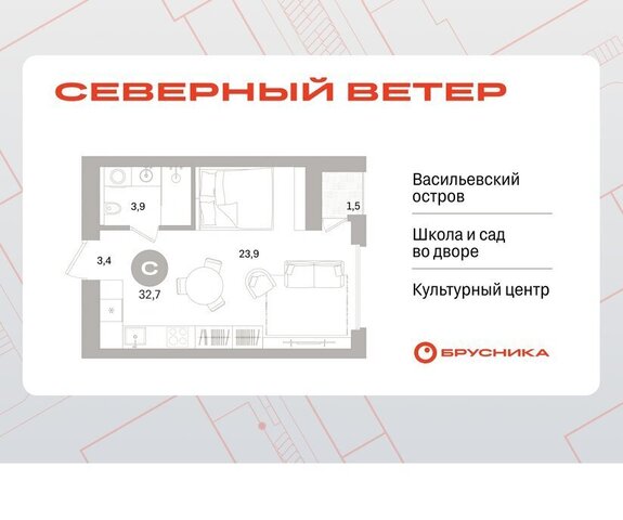 метро Приморская р-н Василеостровский ЖК Северный Ветер фото