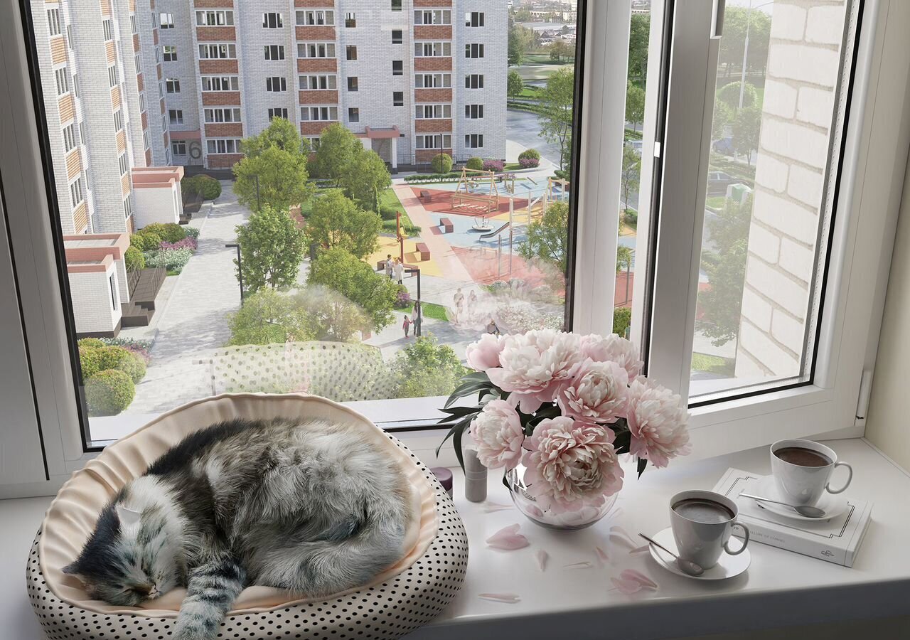 квартира г Смоленск п Одинцово р-н Ленинский д. 7, блок-секц. 1, 2, 3 фото 4