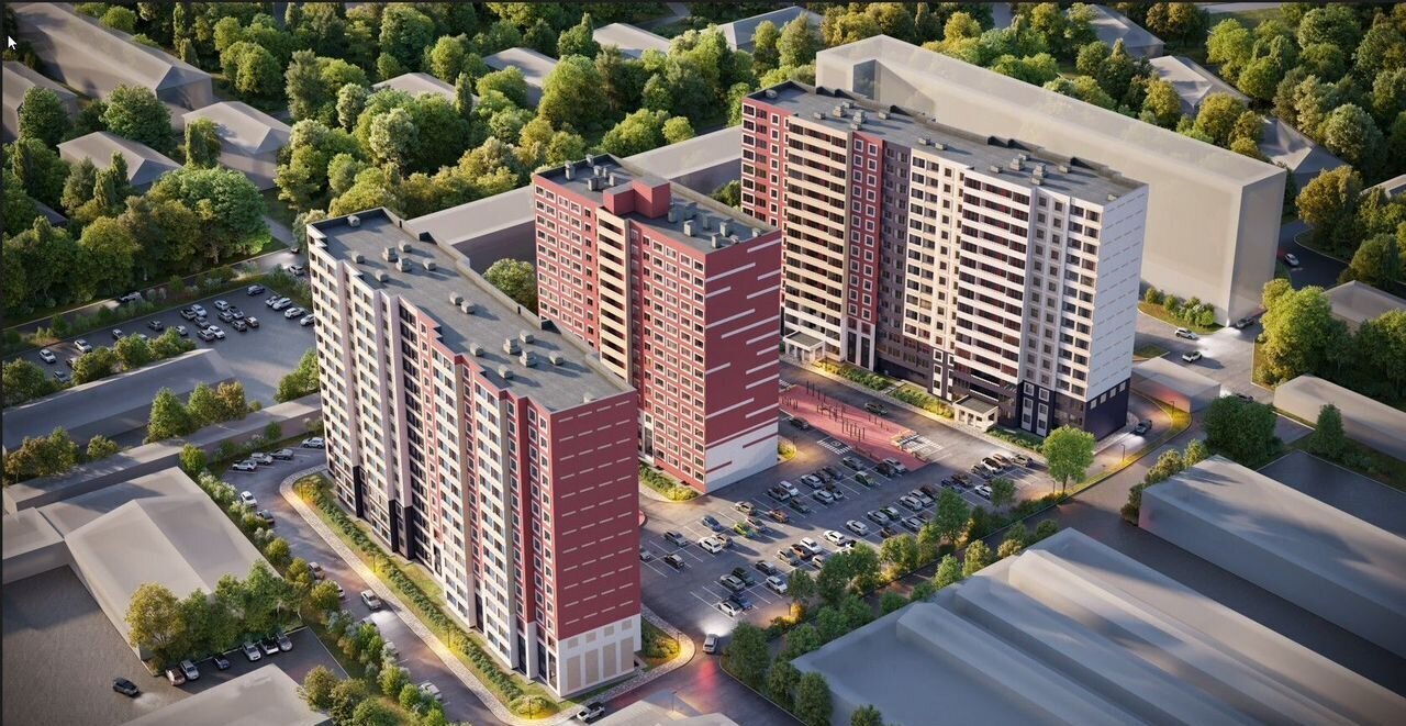 квартира г Воронеж р-н Левобережный ул Цимлянская 10в ЖК «Ю» фото 4