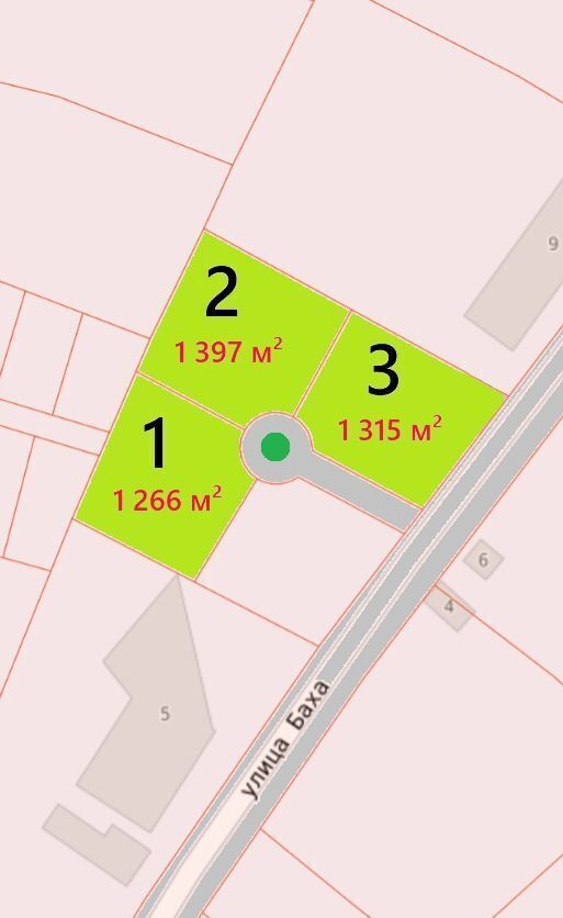 земля г Краснодар р-н Прикубанский ул Баха фото 4