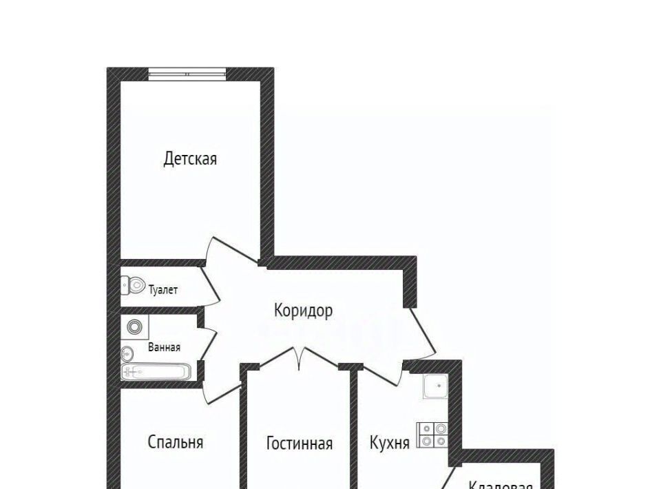 квартира г Смоленск р-н Промышленный ул 25 Сентября 20 фото 2
