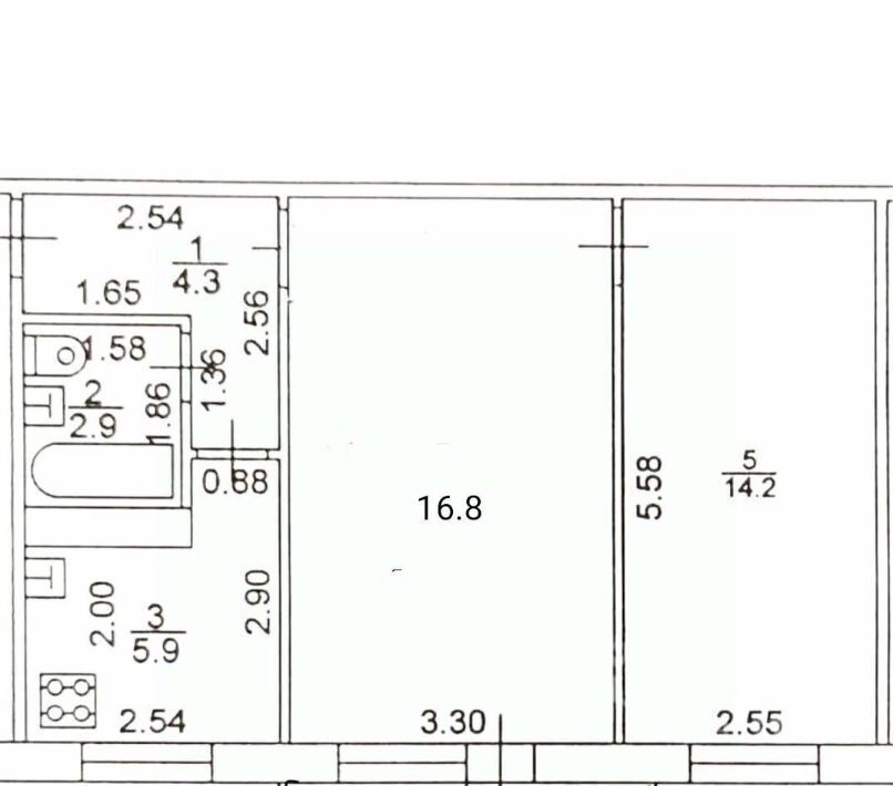 квартира г Казань Козья слобода ул Фатыха Амирхана 55 фото 2