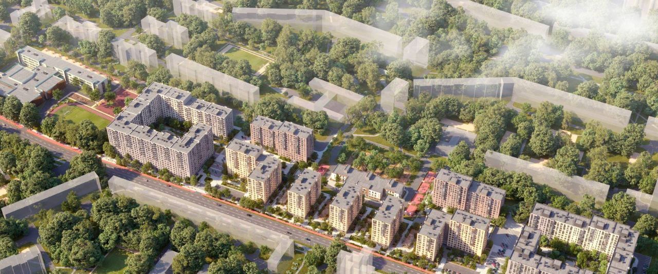 квартира г Санкт-Петербург метро Академическая ул Академика Константинова 1к/1 ЖК Наука округ Академическое фото 18