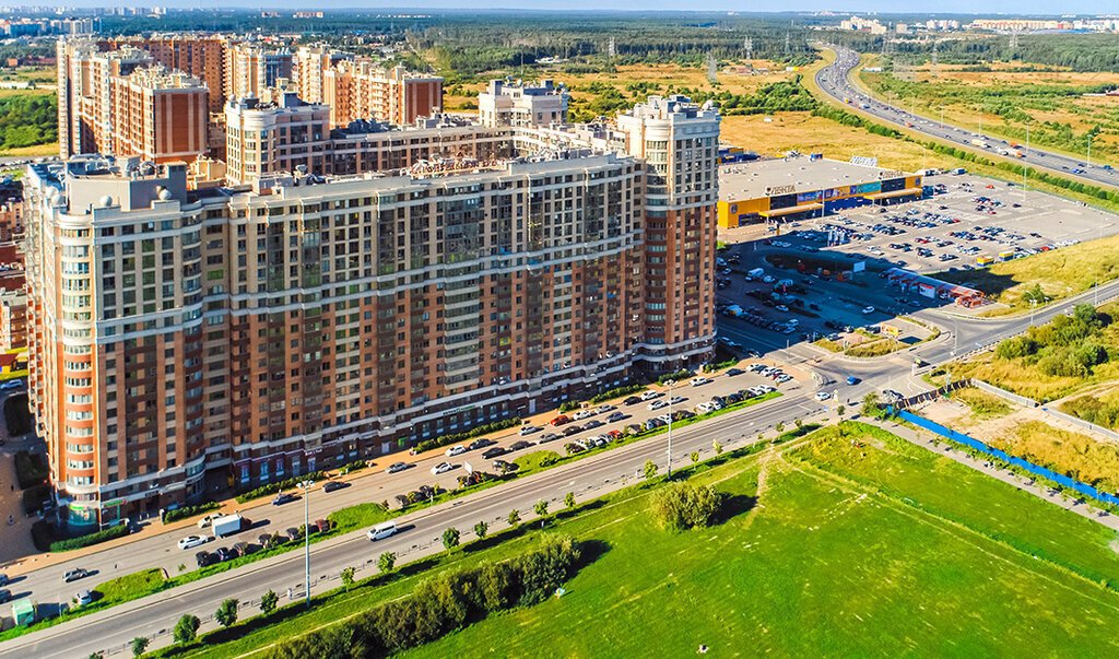 квартира г Кудрово Северное Кудрово пр-кт Строителей 2 ЖК «Капитал» Улица Дыбенко фото 9