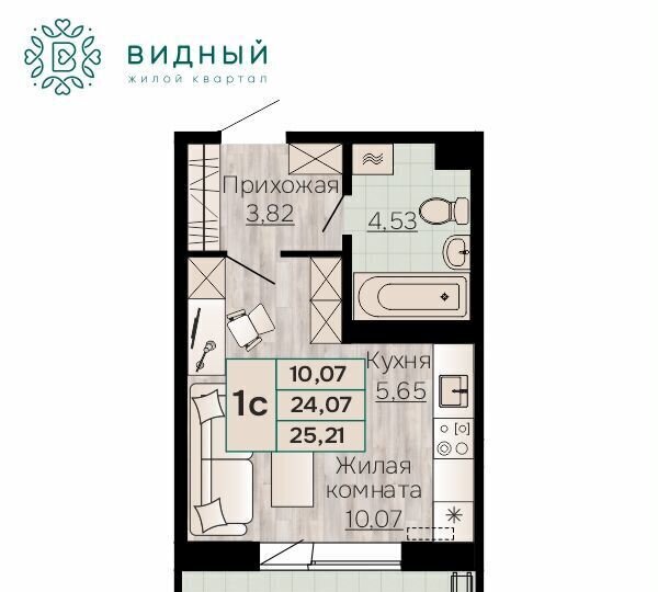 квартира г Пермь р-н Орджоникидзевский ул Кавказская 13 фото 2