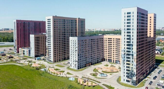 квартира г Москва метро Коммунарка метро Саларьево ТиНАО Филатов Луг жилой комплекс Филатов Луг, к 6 фото 2