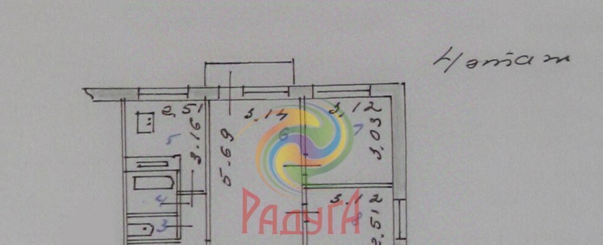 квартира г Иваново р-н Ленинский ул Генерала Хлебникова 52 фото 2