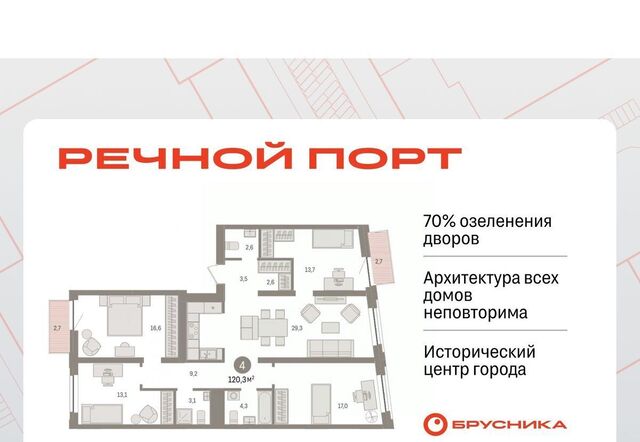 р-н Центральный жилой район «Речной порт» фото