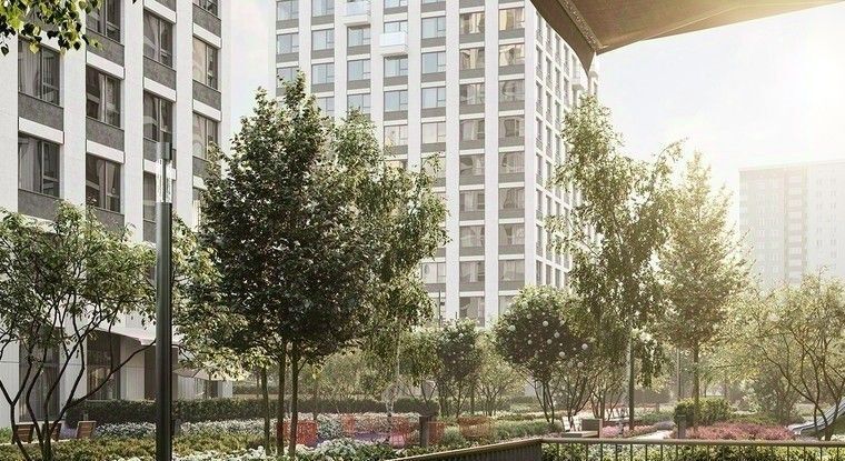 квартира г Омск р-н Кировский Кварталы Драверта ул. Б. Г. Шаронова, 9 фото 11