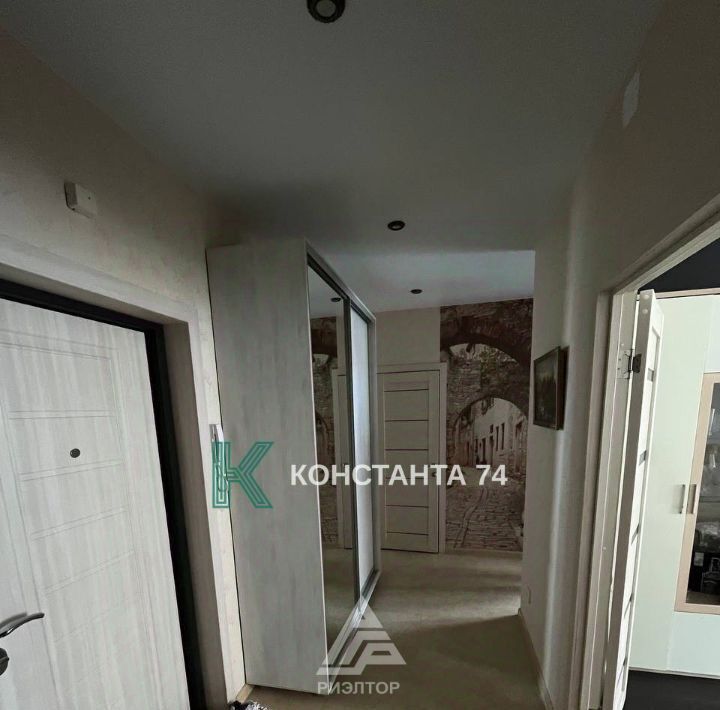 квартира г Челябинск р-н Калининский ул Братьев Кашириных 78а фото 14