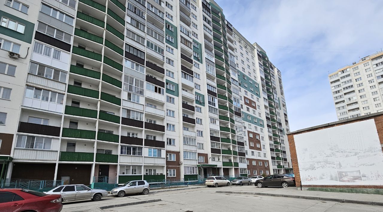 квартира г Новосибирск Заельцовская ул Фадеева 66/4 фото 19
