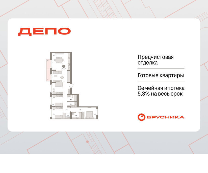 квартира г Екатеринбург Уральская Старая Сортировка ЖК Квартал Депо жилой район Сортировочный фото 1