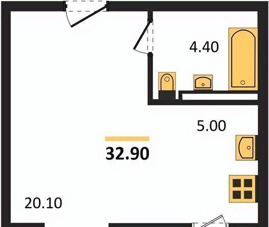 квартира г Евпатория пр-кт им.В.И.Ленина 66 фото 6