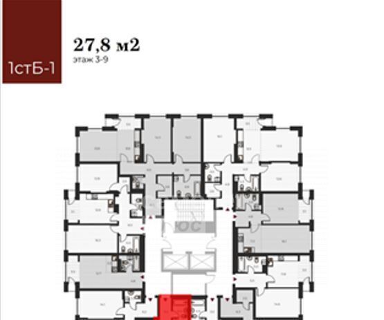 квартира г Новосибирск Заельцовская пр-кт Красный 220к/33 фото 1