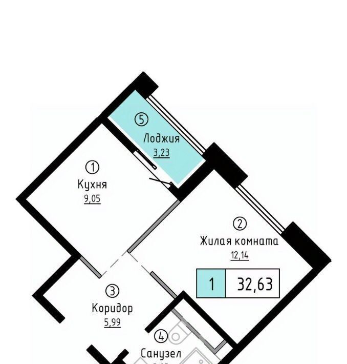 квартира г Хабаровск р-н Индустриальный пер Азовский фото 2