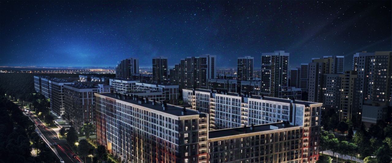 квартира г Санкт-Петербург метро Московская Аквилон Ливз 2 жилой комплекс фото 21