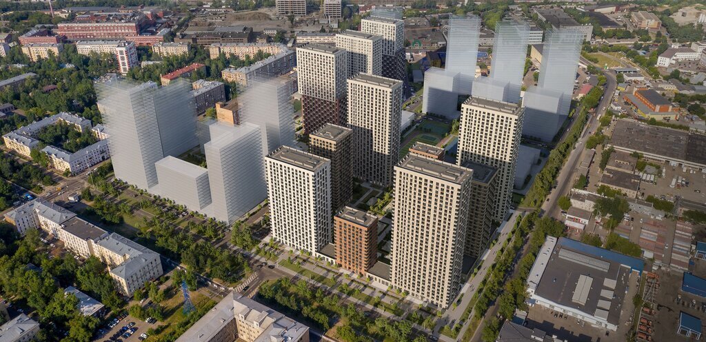 квартира г Москва метро Бутырская ЖК Руставели 14 к 2. 7 фото 14