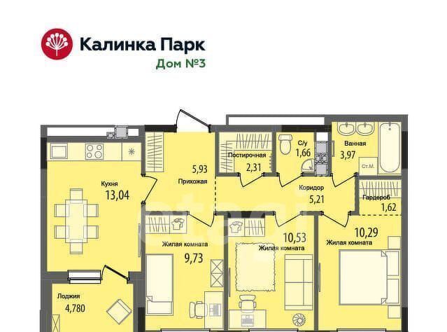 квартира г Ижевск р-н Индустриальный ул 40 лет Победы 89 фото 1