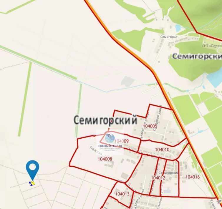 земля г Новороссийск х Семигорский ул Имени Казачки Марьяны фото 2