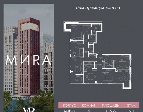 квартира метро ВДНХ ЖК «Мира» фото