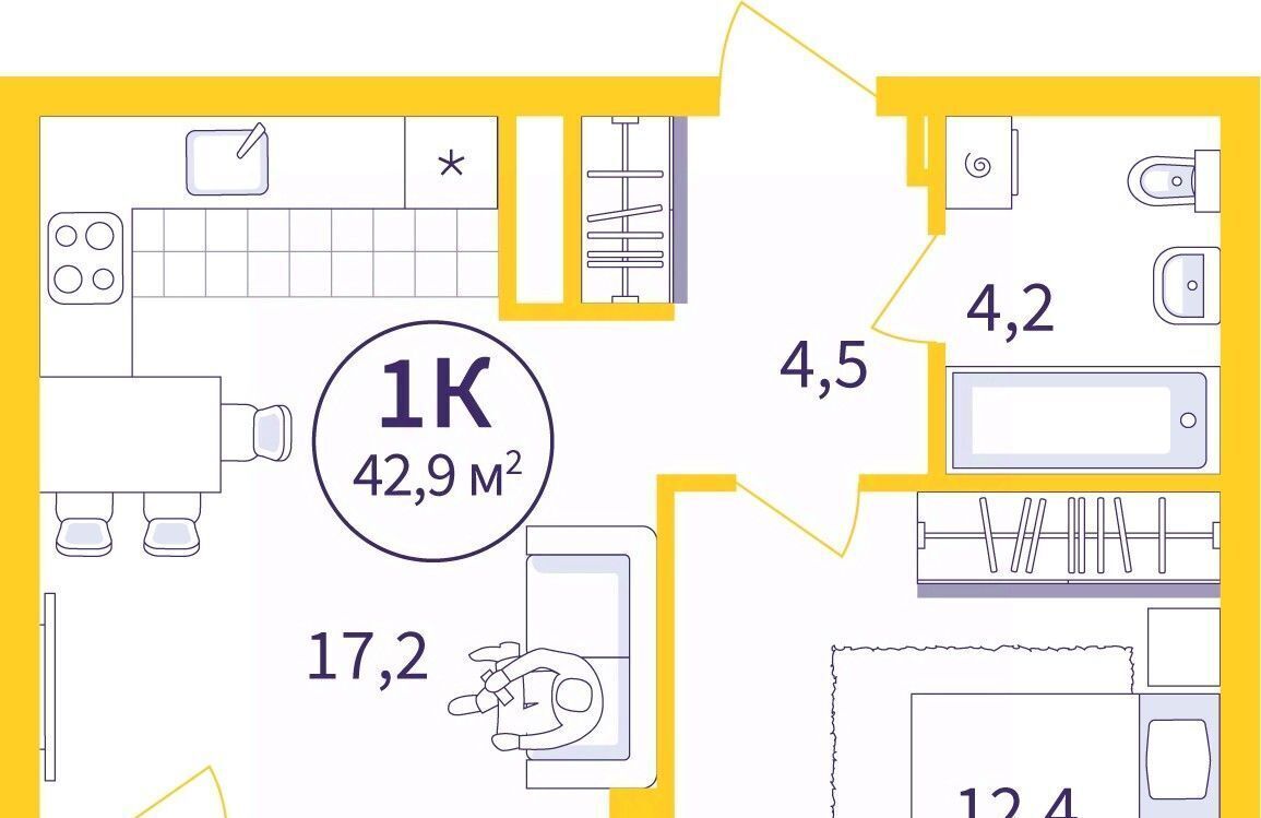 квартира г Екатеринбург Машиностроителей ул. 22-го Партсъезда, 3 фото 1