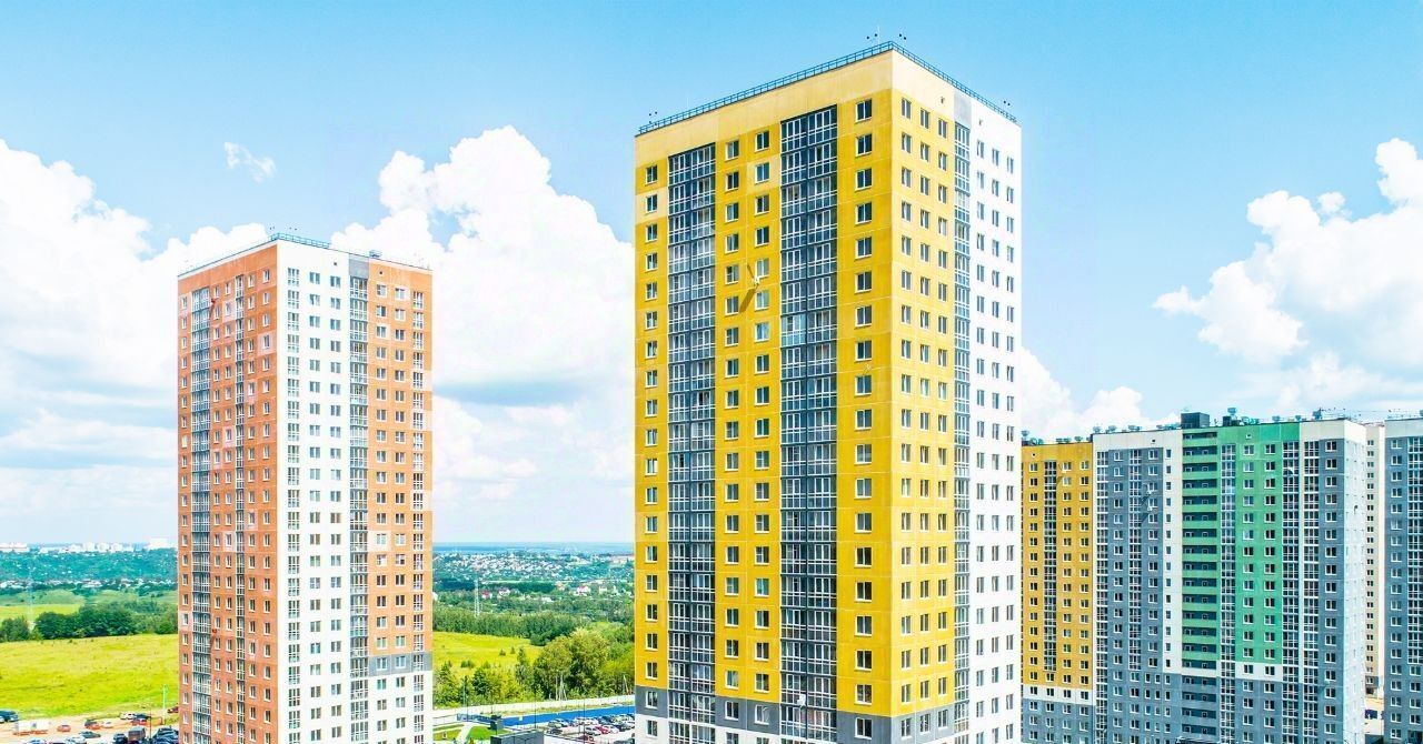 квартира г Нижний Новгород Горьковская ЖК КМ Анкудиновский Парк 50 д. Анкудиновка фото 1