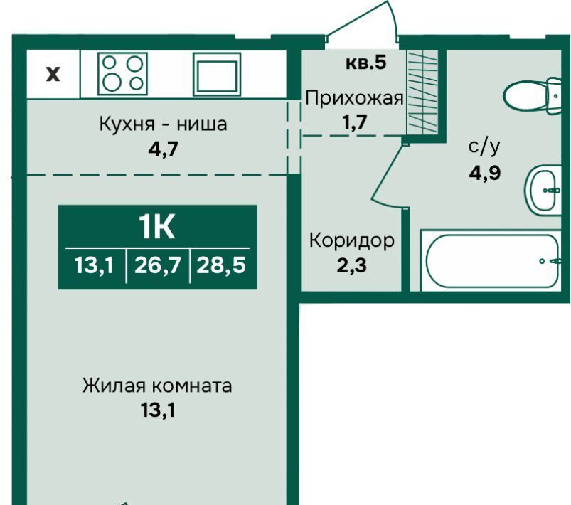 квартира г Барнаул р-н Индустриальный Камчатка жилой комплекс фото 1