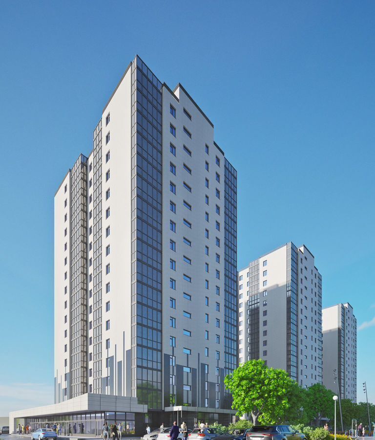 квартира г Красноярск р-н Октябрьский ул Калинина 1 фото 2
