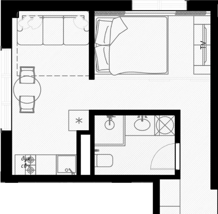 квартира г Сочи р-н Адлерский ул Ленина 290/8к 2 фото 1