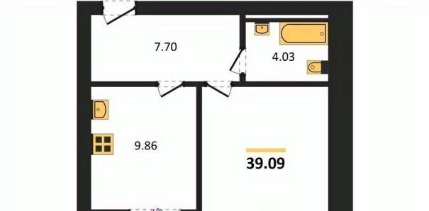 квартира г Воронеж р-н Советский ул Курчатова 32 фото 1