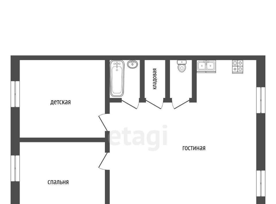 квартира г Чита р-н Центральный ул Амурская 82 фото 2