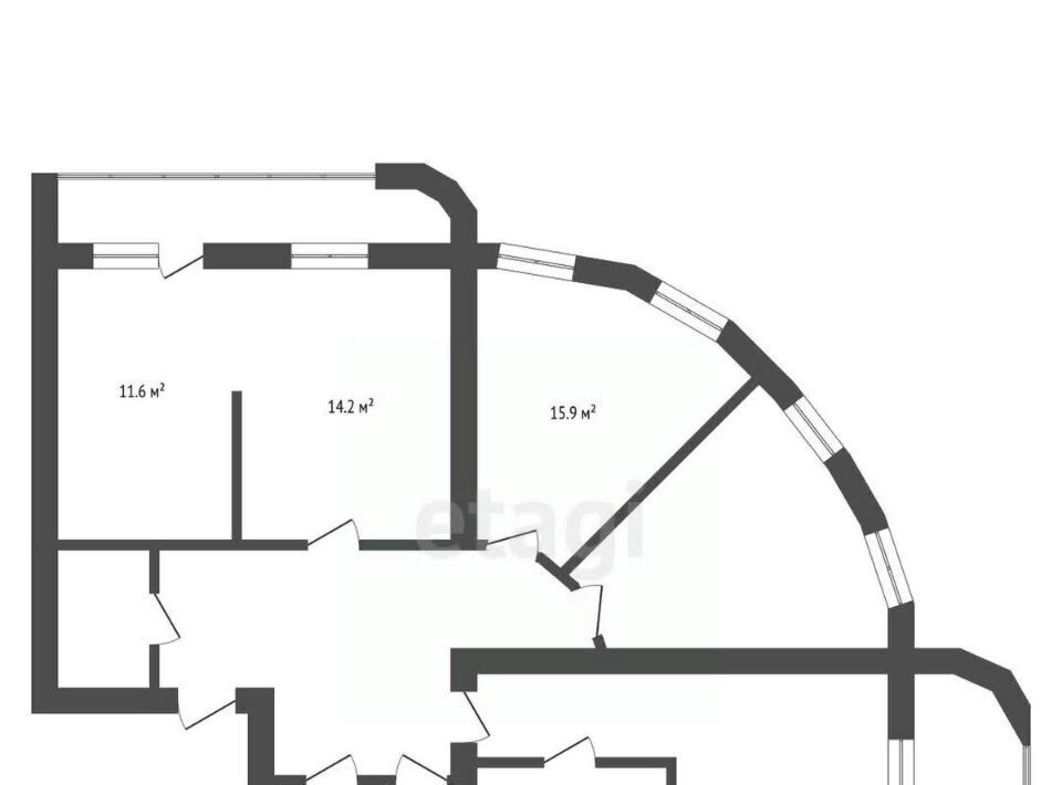 квартира г Чита р-н Центральный ул Анохина 120а фото 2
