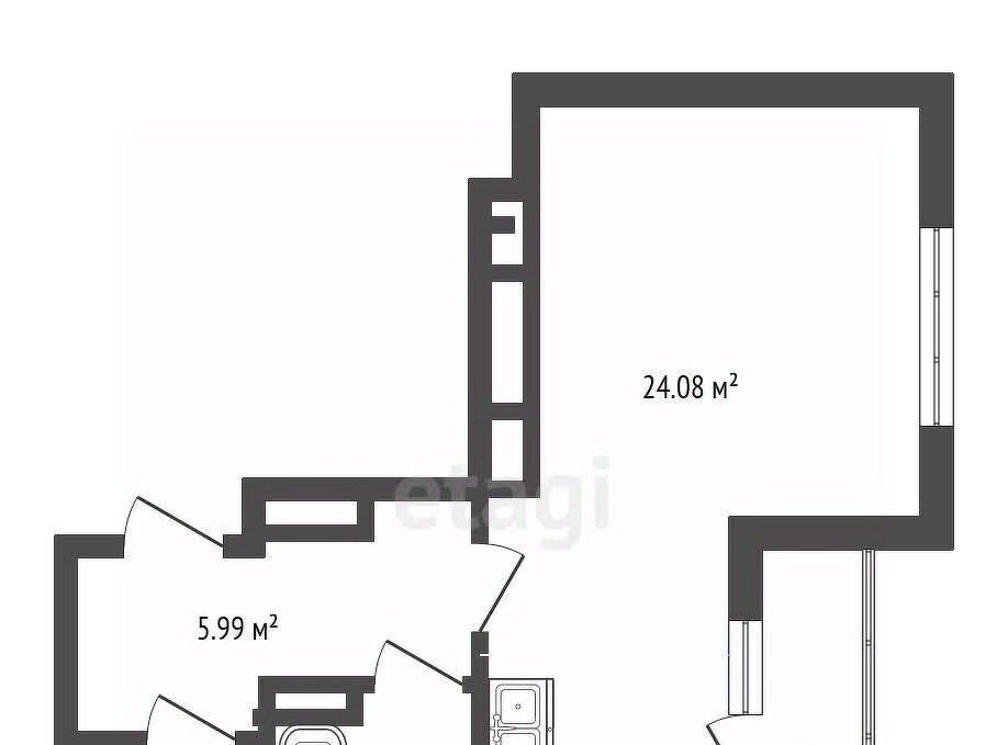 квартира г Ярославль р-н Фрунзенский ул Лескова 44 фото 2
