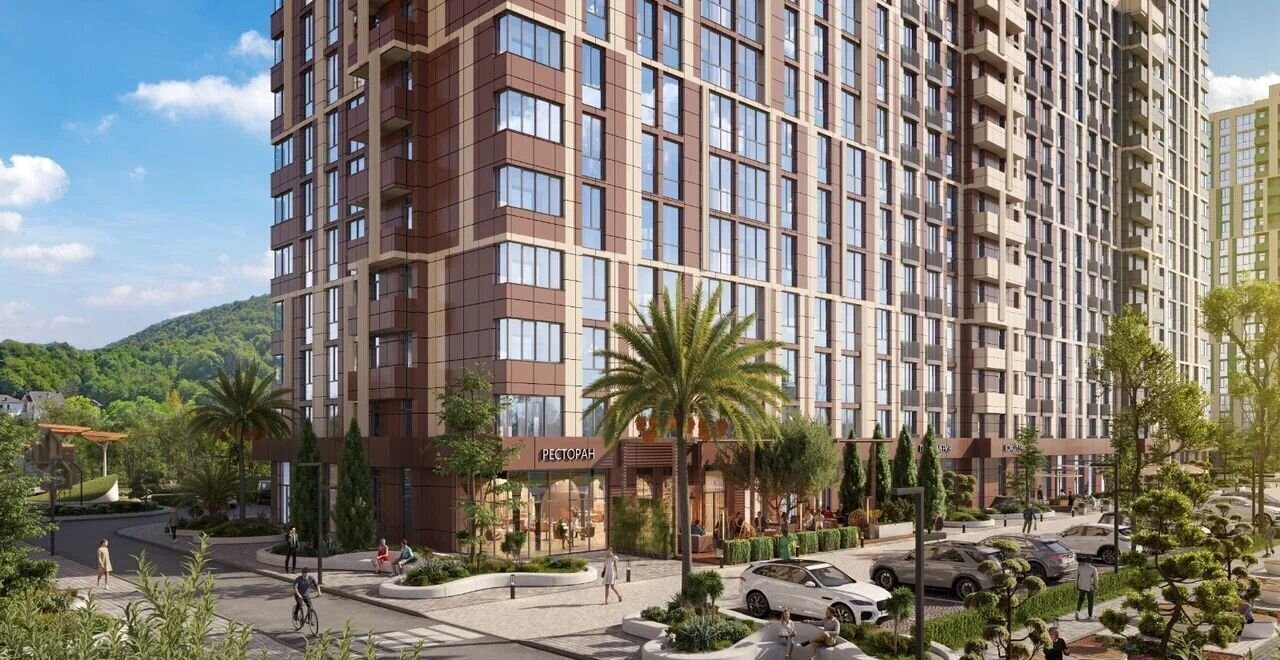 квартира г Сочи р-н Центральный ул Краснодонская 46 фото 11