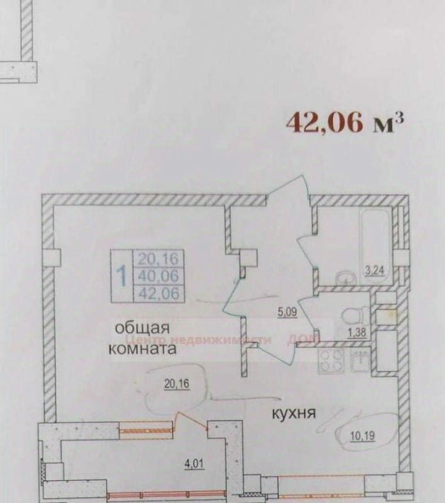 квартира г Белгород Западный б-р Свято-Троицкий 34 фото 30