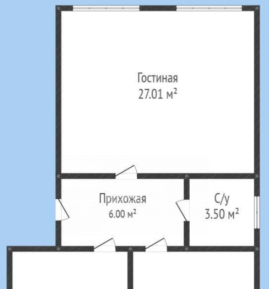 квартира г Махачкала пгт Семендер ул Лейтенанта Шмидта 8 фото 2