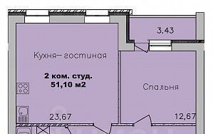 квартира г Новосибирск ул Романтиков 22 микрорайон «Дивногорский» Красный Проспект фото 1