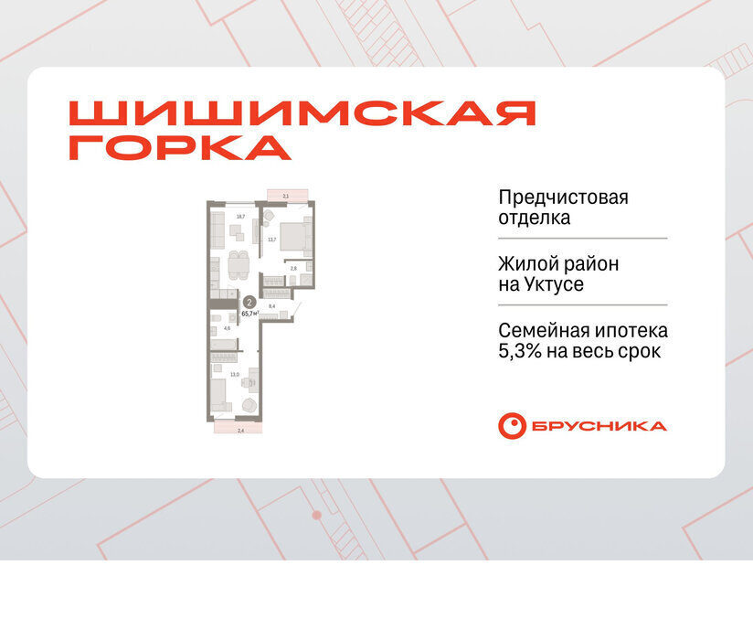 квартира г Екатеринбург Ботаническая улица Гастелло, 19А фото 1
