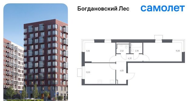 Богдановский Лес жилой комплекс, Зябликово фото