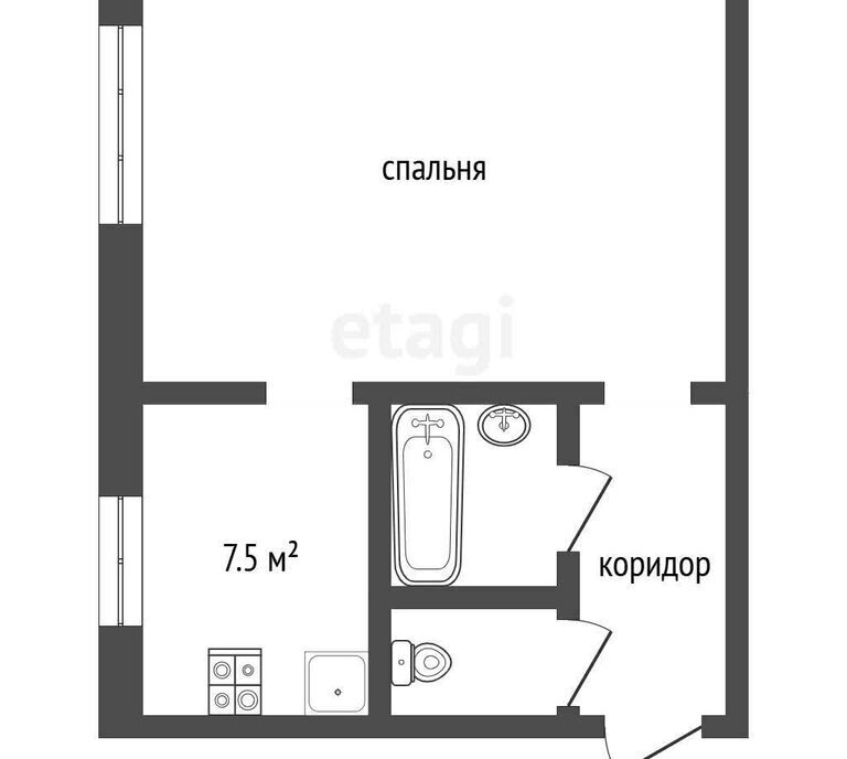 квартира г Коломна ул Левшина 26 фото 8
