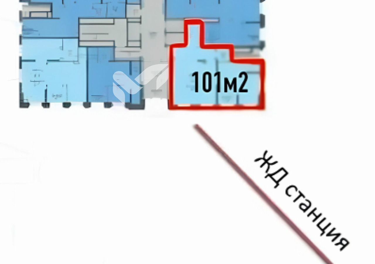 торговое помещение г Мытищи к 2, жилой комплекс Яуза Парк фото 4