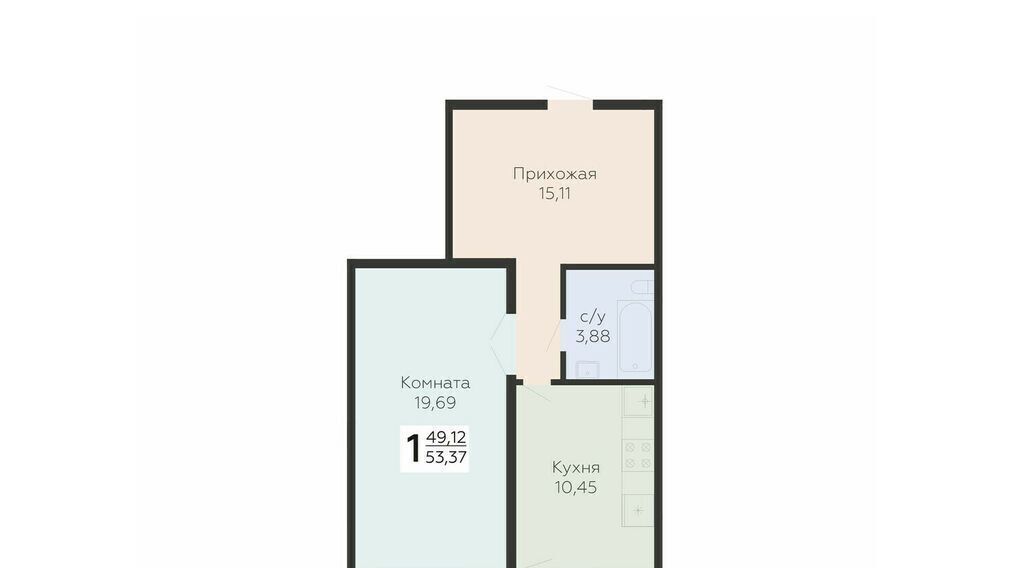 квартира г Самара п Мехзавод кв-л 3-й 8 Юнгородок фото 1