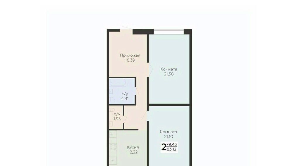 квартира г Самара п Мехзавод кв-л 3-й 8 Юнгородок фото 1