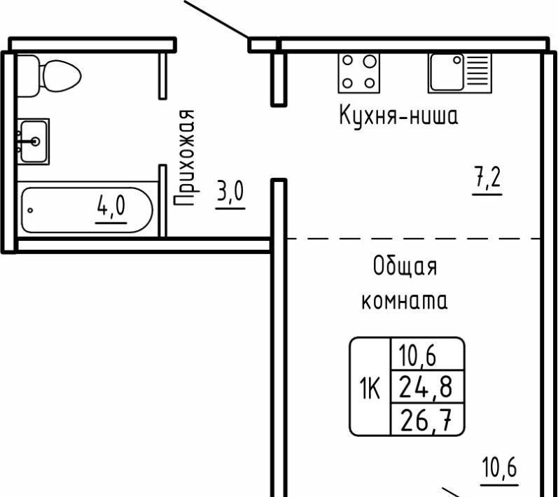 квартира г Новосибирск ЖК «Самоцветы» Площадь Маркса фото 1