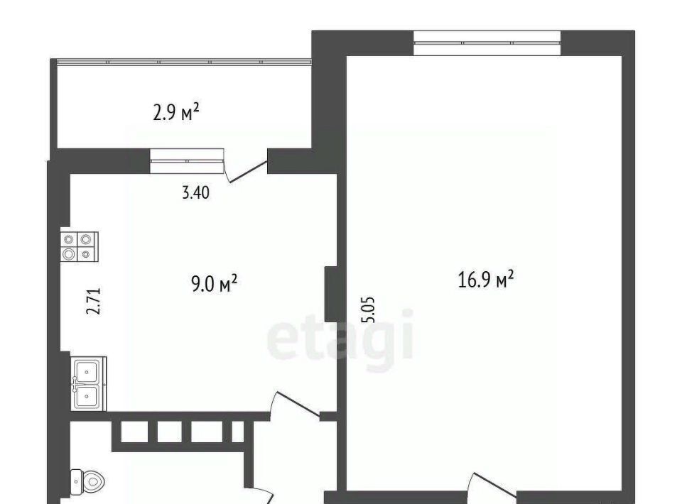 квартира г Ярославль р-н Дзержинский ул Брагинская 18к/4 фото 2