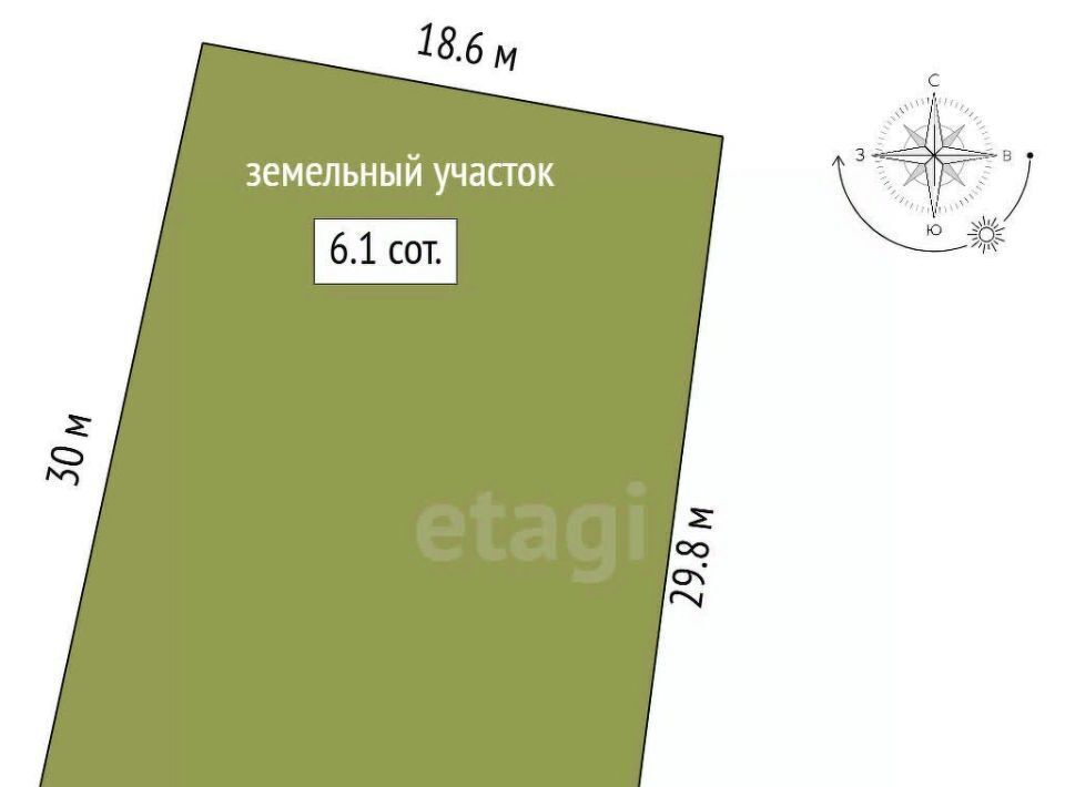 земля г Калининград р-н Центральный снт 40 лет Победы ул Садовая 16 фото 2